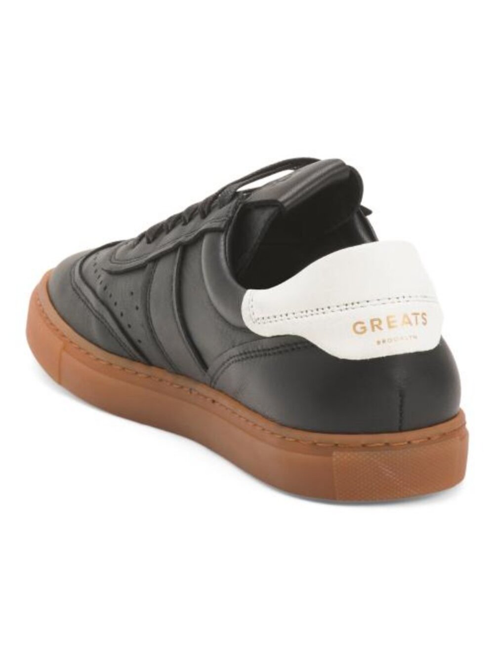 GREATS Made In Italy Leather Charlie Lace Up Sneakers - Picture 2 of 4